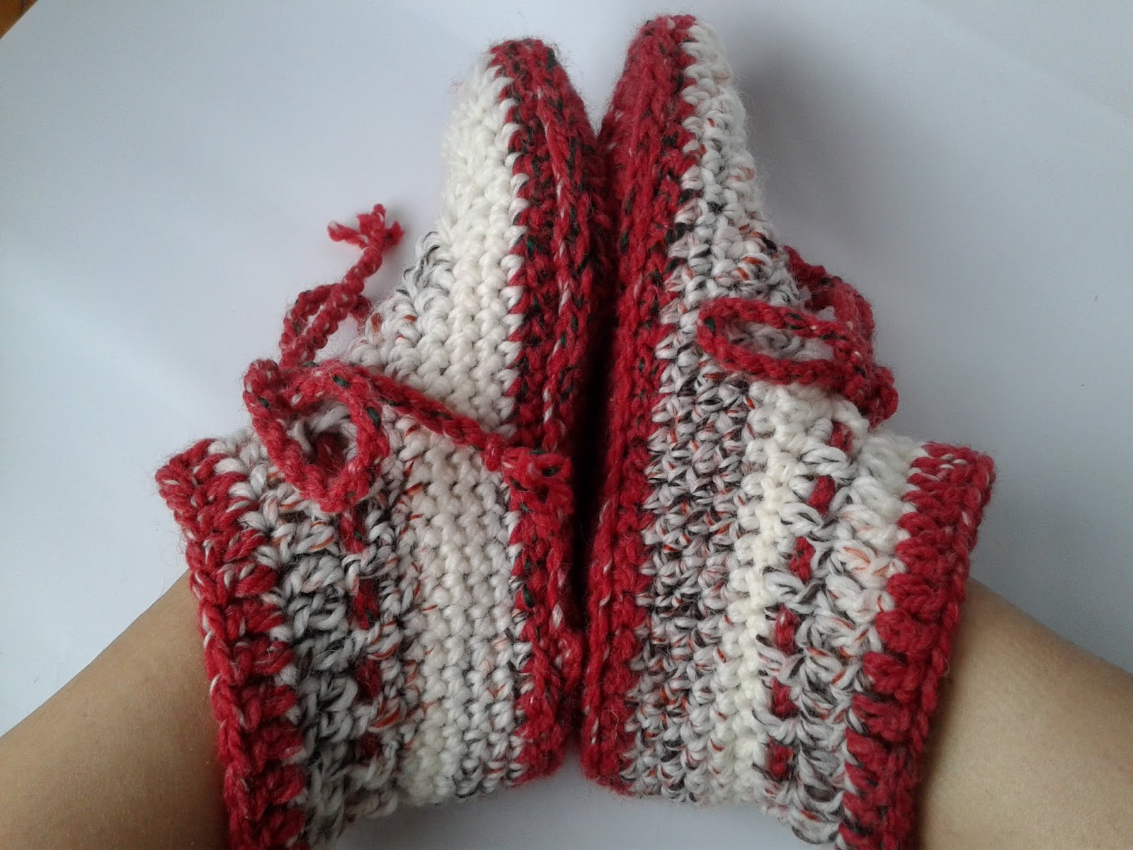 Le Fragole di Stoffa Come fare scarpette all uncinetto per adulti